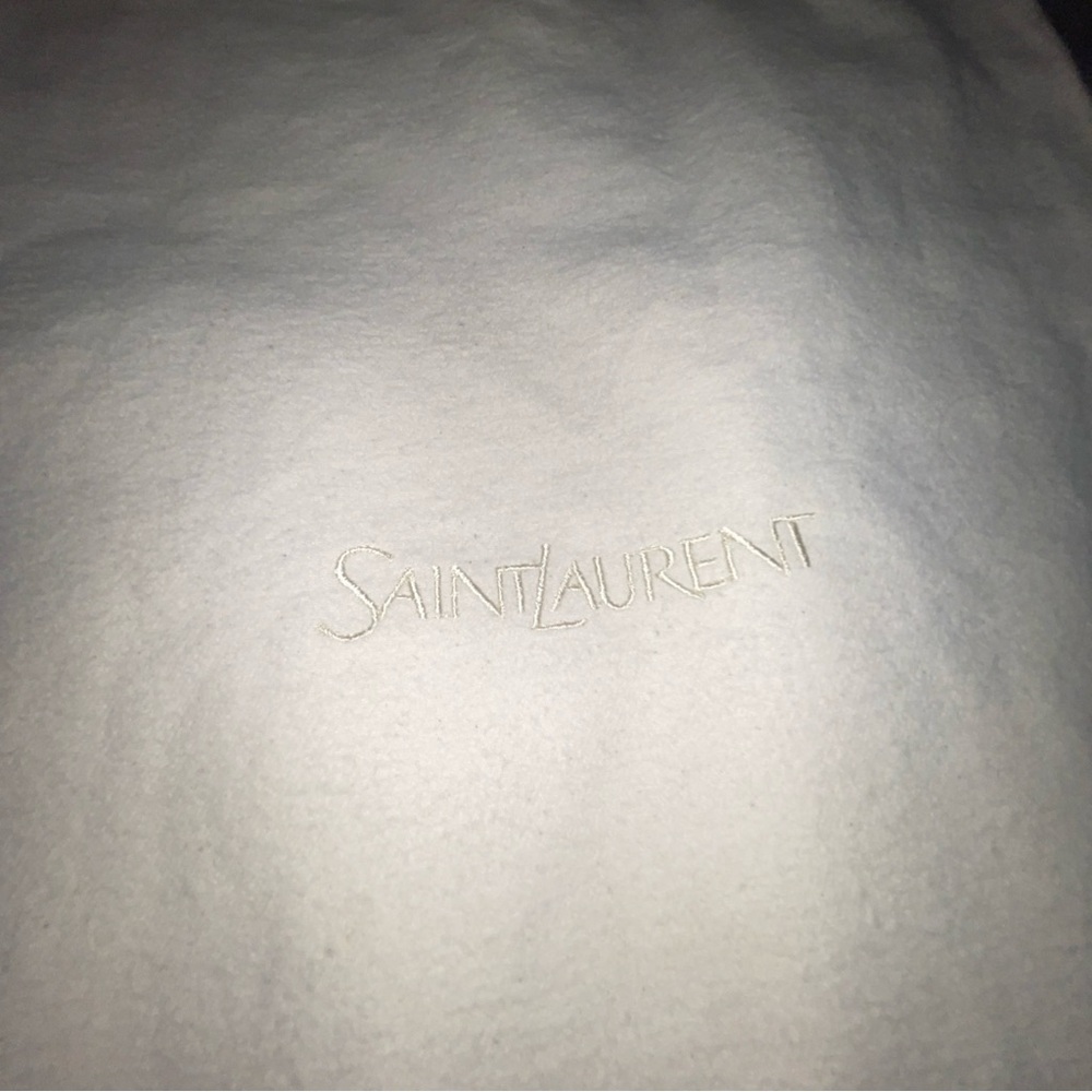 Saint Laurent ToteBag Designer Accessory Collectible 17×13 Inches Cream - Picture 7 of 14